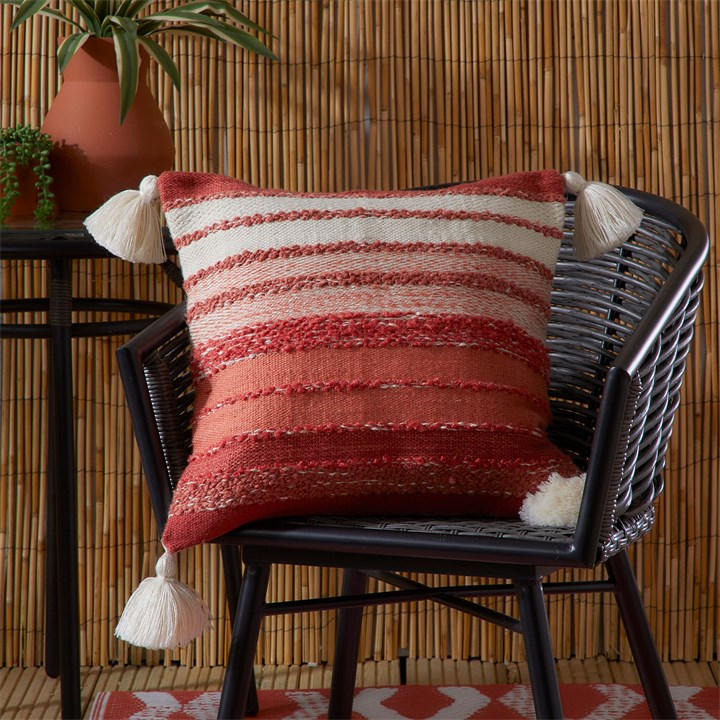 Drift  Brown Grayson Indoor Outdoor Eco-Friendly Filled Cushion in Size 43, Sports Direct