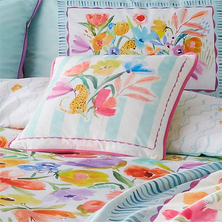 Appletree Style   Havana Velvet Filled Cushion in Size 43, Sports Direct