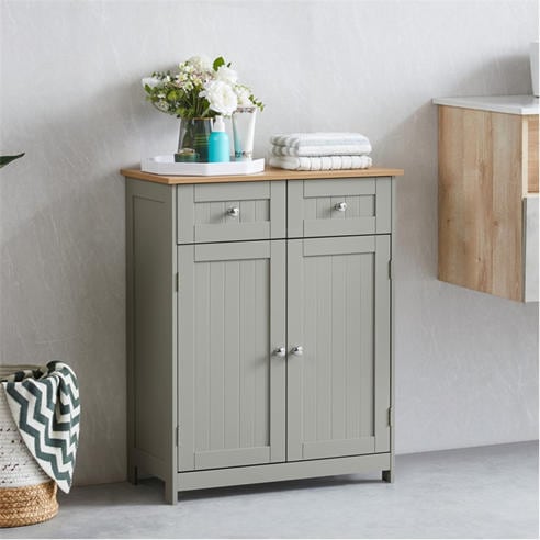 Lassic - Priano 2 Drawer 2 Door Freestanding Cabinet