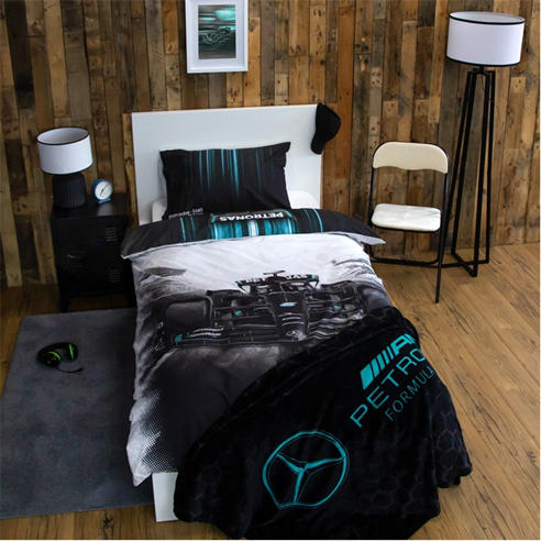Mercedes - Mercedes F1 Skyline Single Panel Duvet