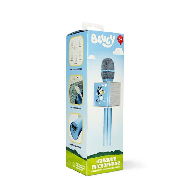 Merchandise - Bluey - Karaoke Microphone with Bluetooth speaker