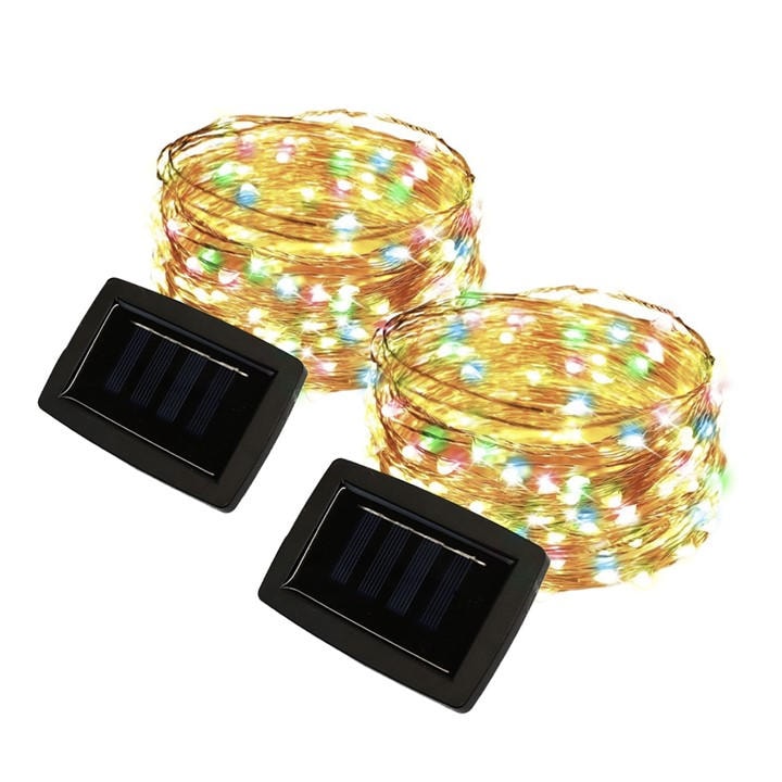 Streetwize   200Led Solar Copper String Light- Color Led, Sports Direct
