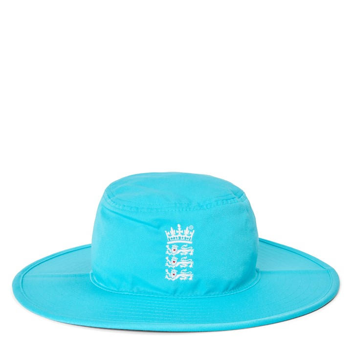 Castore Men's Blue Ecb Odi Buck Panama Hat in Size S - M, Sports Direct