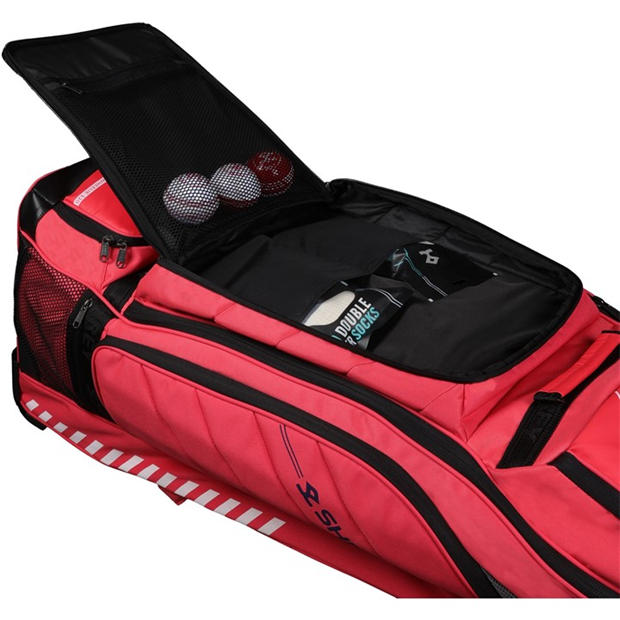 Radiant Red - Shrey - Legacy Duffle Wheelie 120 62