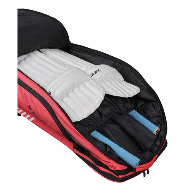 Radiant Red - Shrey - Legacy Duffle Wheelie 120 62