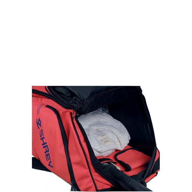 Radiant Red - Shrey - Legacy Duffle Wheelie 80 62