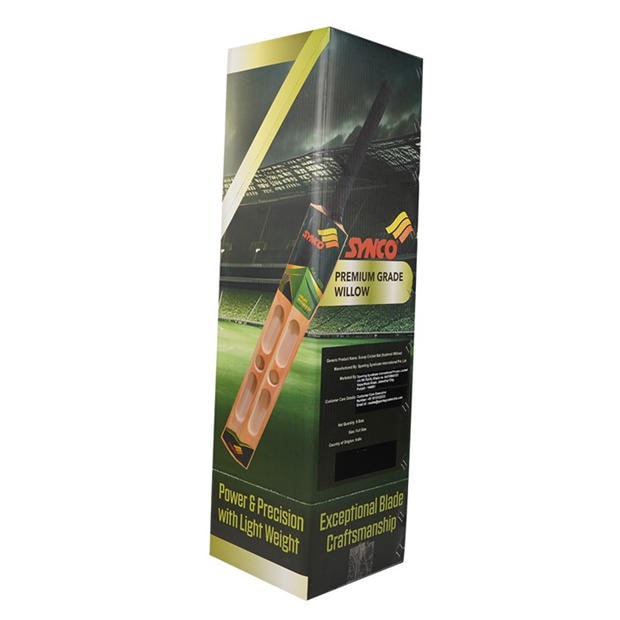 Brown - Synco - Synco Wooden Cricket Scoop Bat