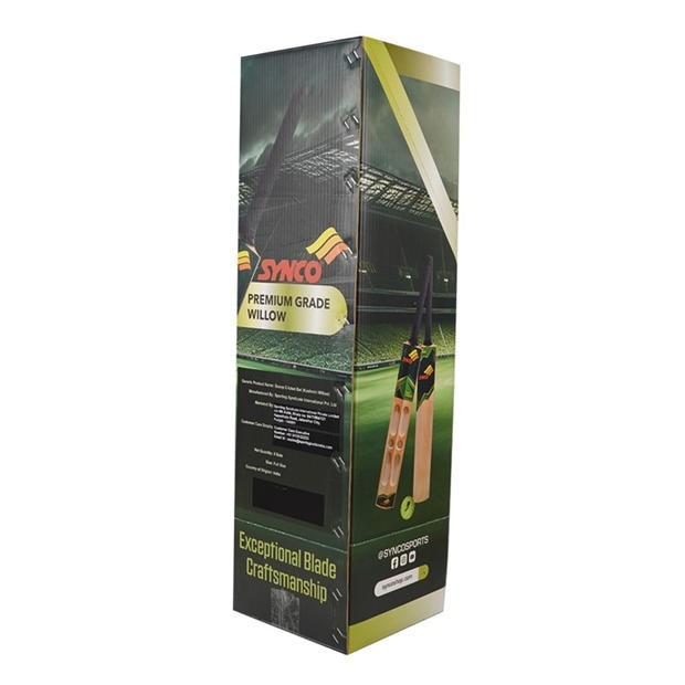 Brown - Synco - Synco Wooden Cricket Scoop Bat