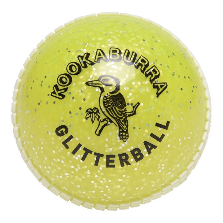 Kookaburra Sport  Kids Black Kookaburra Glitter Ball - Plastic -  Size in Size Junior, Sports Direct