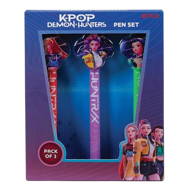 K-Pop Demon Hunters - Character - Character 3 Pen Set Jn64