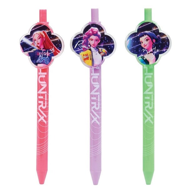 K-Pop Demon Hunters - Character - Character 3 Pen Set Jn64