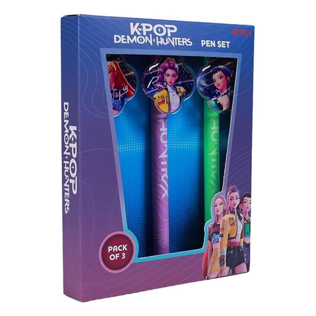 K-Pop Demon Hunters - Character - Character 3 Pen Set Jn64