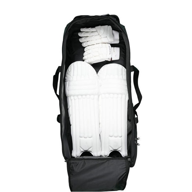 Black - Shrey - Meta Wheelie 120 Bag Sn00