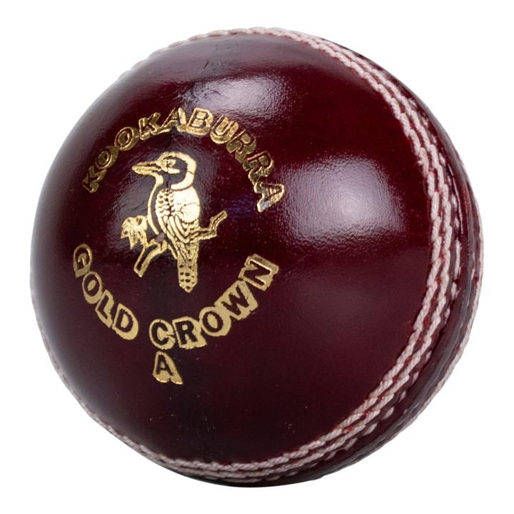 Kookaburra Sport  Red  Kooka Gold Crown Cricket Balls in Size Senior, Sports Direct