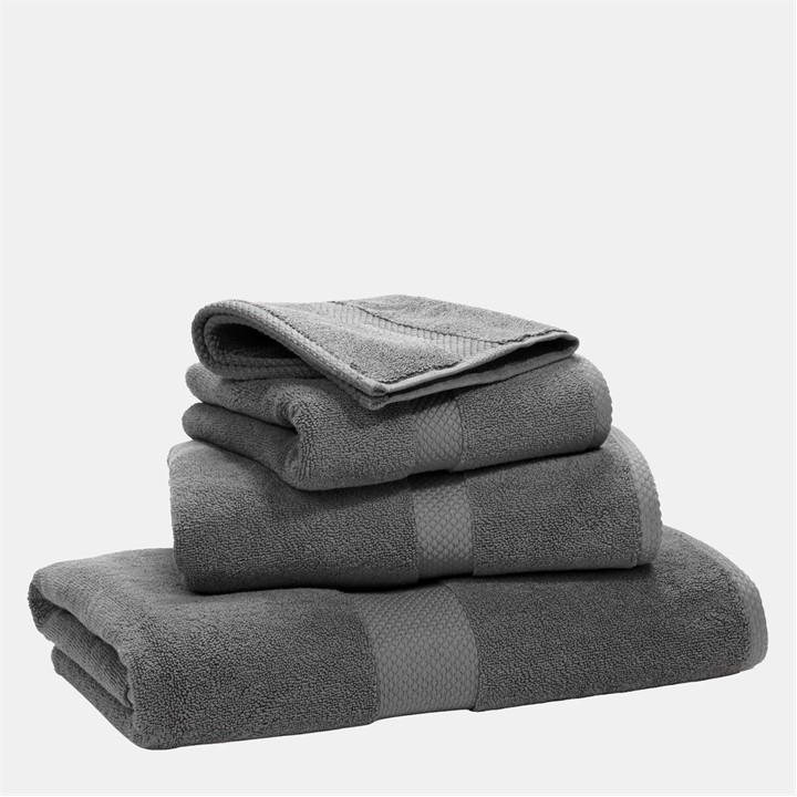 Ralph Lauren Home  Grey Rl Avenue Towel in Size Hand Towel, Sports Direct