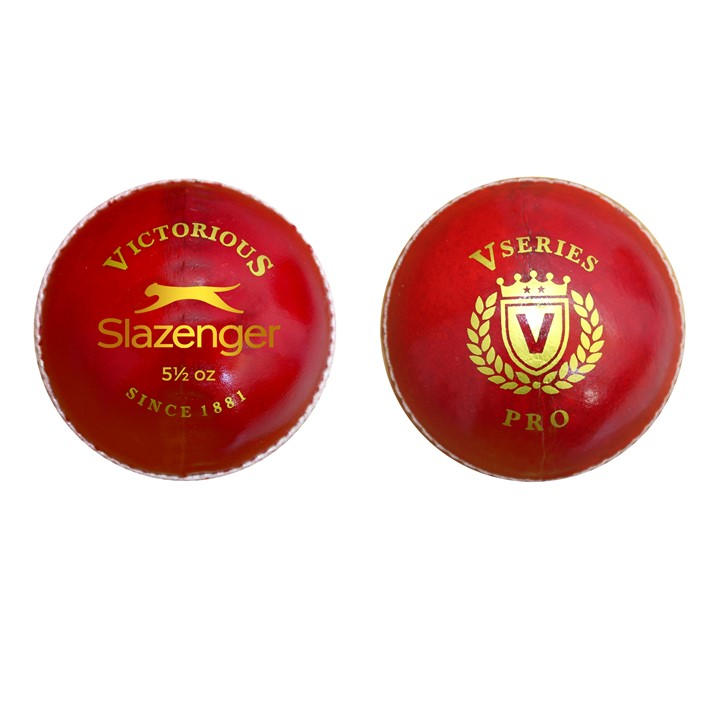 Slazenger Unisex Red Cricket Balls Senior