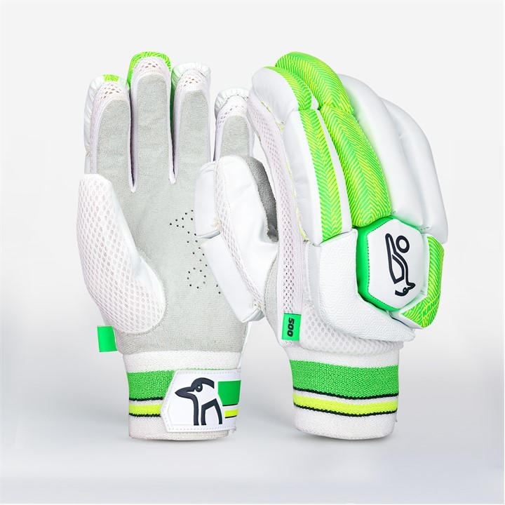 Kookaburra Sport  Kids White Kookaburra Kahuna 500 Batting Glove -  Right Hand in Size Junior, Sports Direct