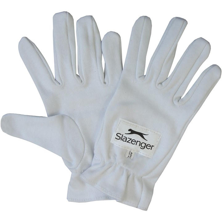 Slazenger  White  Slaz Pro Inner Cricket Gloves in Size Adults, Sports Direct