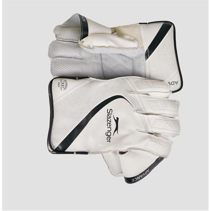 Slazenger  Kids White Armour Fleece Cricket Gloves in Size Junior, Sports Direct