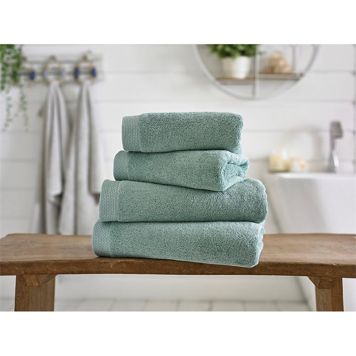 The Lyndon Company  Green Egyptian Spa 700Gsm Cotton Towel in Size Hand Towel, Sports Direct