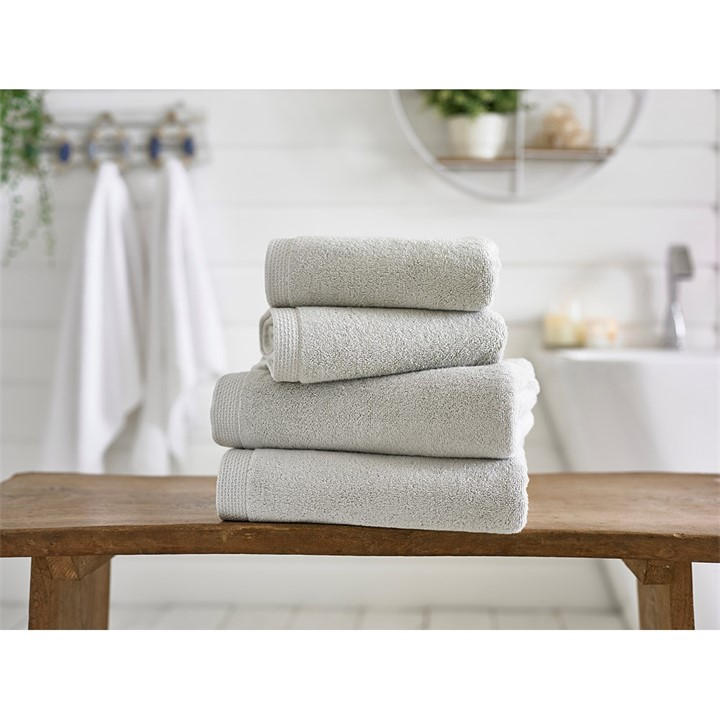 The Lyndon Company  Grey Egyptian Spa 700Gsm Cotton Towel in Size Bath Towel, Sports Direct