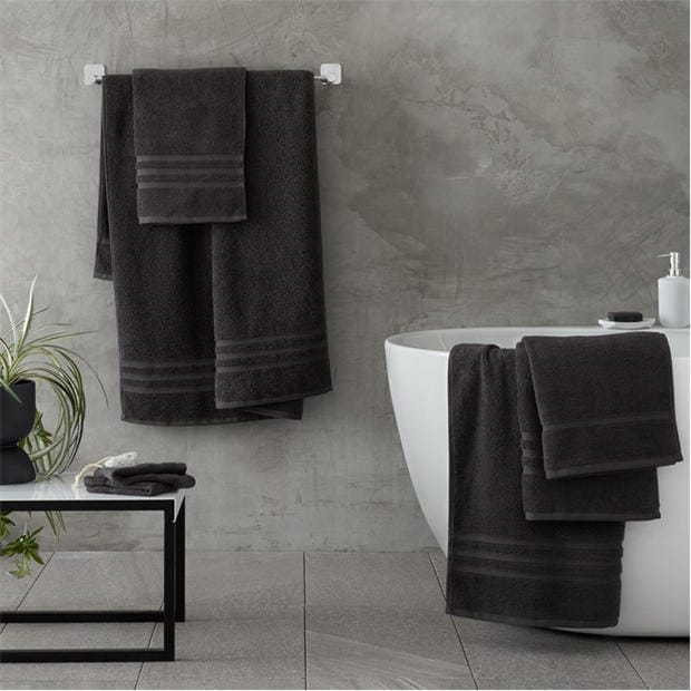 Charcoal - Biba - 450gsm Cotton 6 Piece Towel Bale Set