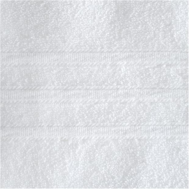 White - Biba - 450gsm Cotton Zero Twist Quick Dry Towel