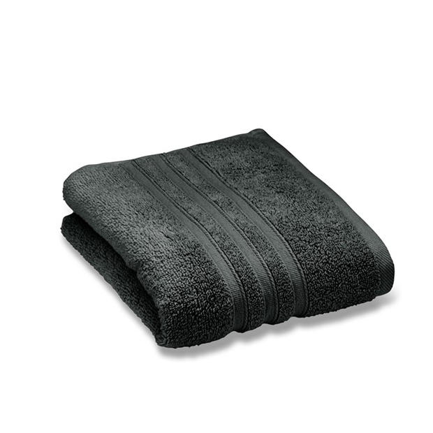 Charcoal - Biba - 450gsm Cotton Zero Twist Quick Dry Towel