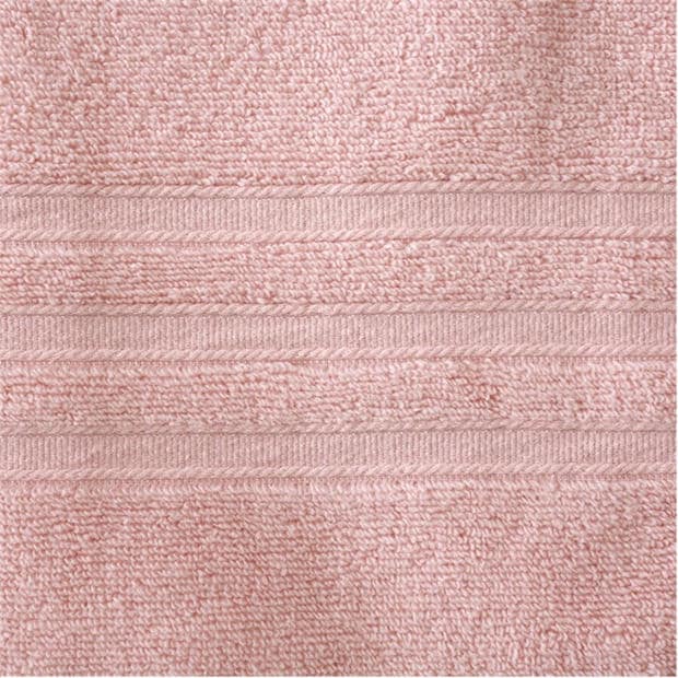 Pink - Biba - 450gsm Cotton Zero Twist Quick Dry Towel