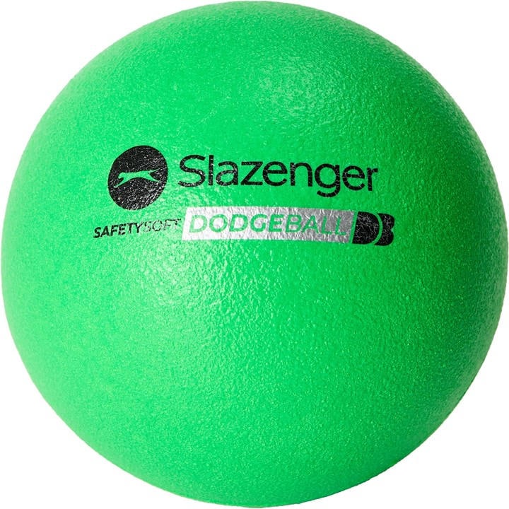 Slazenger  Green Safety Soft Foam 15Cm Dodgeball, Sports Direct