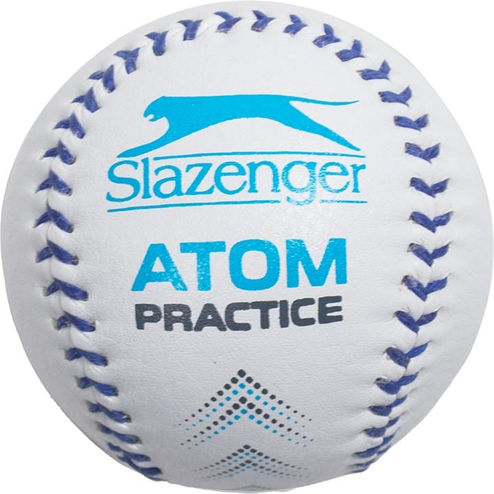 Slazenger  White Atom Practice Rounders Ball, Sports Direct