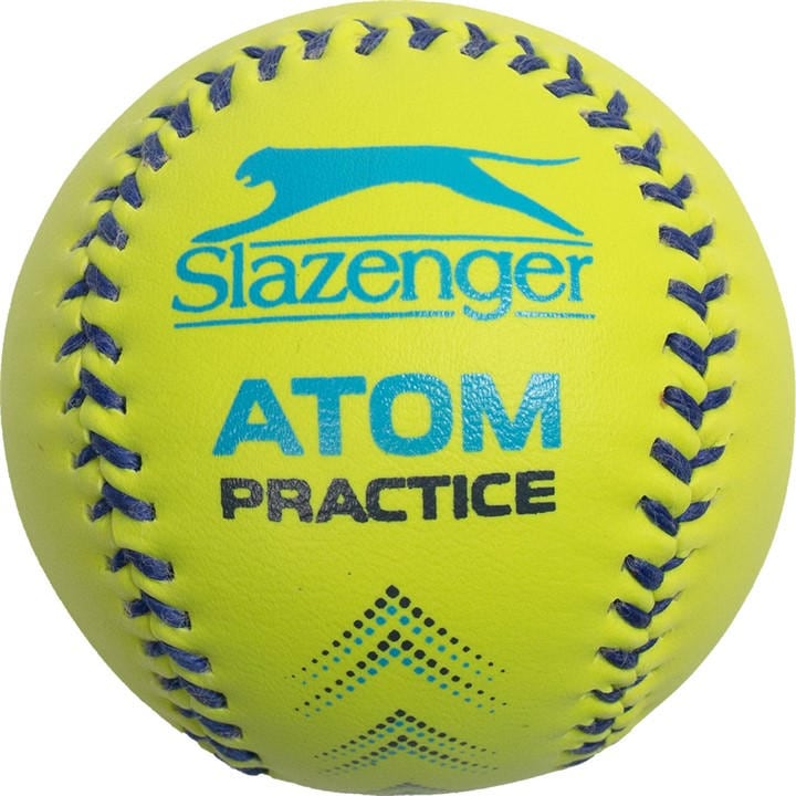 Slazenger  Yellow Atom Practice Rounders Ball, Sports Direct