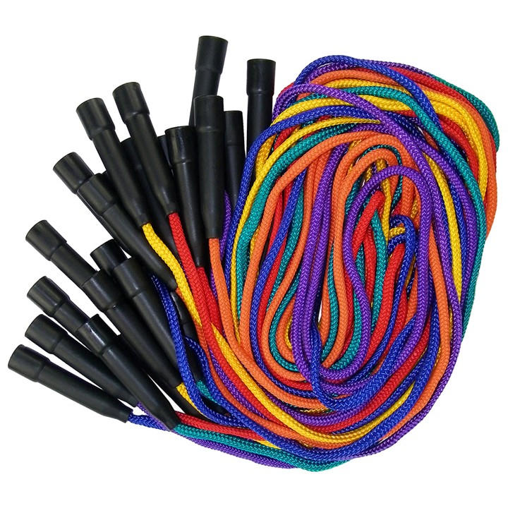 Sports Directory   Skipping Ropes 8Ft With Handles (Set Of 12), Sports Direct