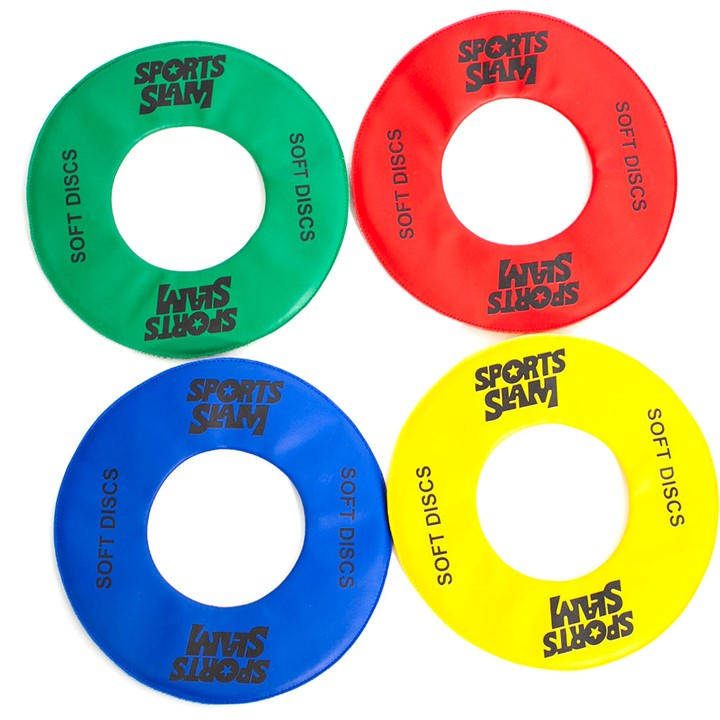 Sports Directory   Sports Slam Soft Frisbee Discs (Set Of 4), Sports Direct