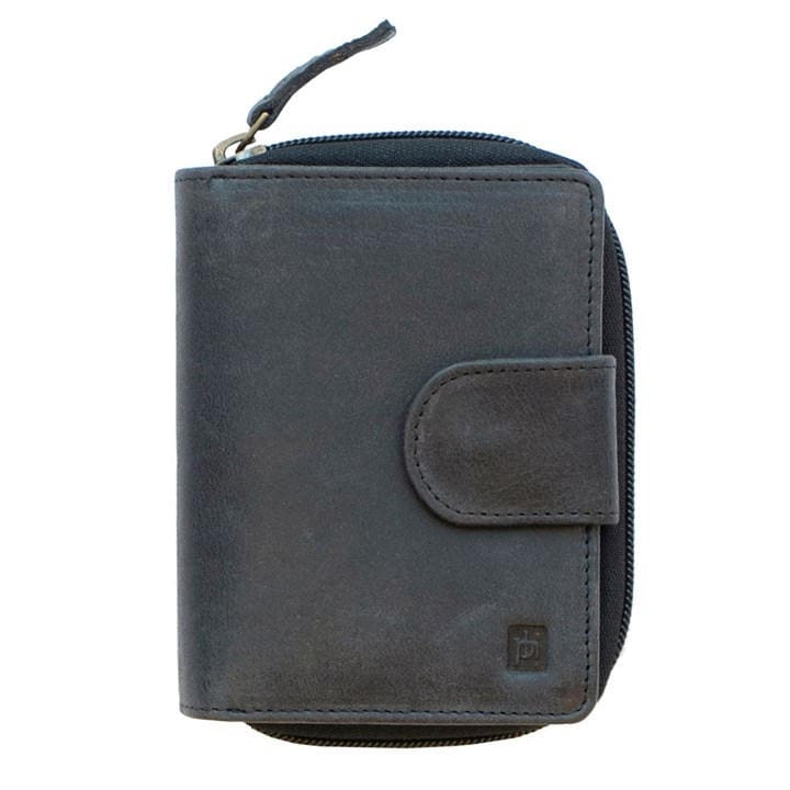 Primehide Leather Women's Black Columbia Purse With Zip in Size 13 X 10, Sports Direct