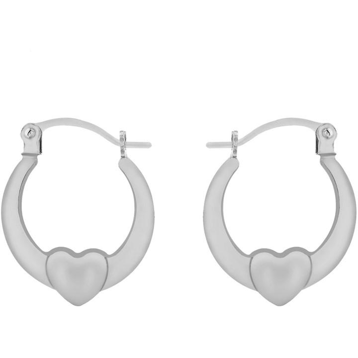 Hoops  Women's  Sterling Mini Heart , Football by Be You, Sports Direct