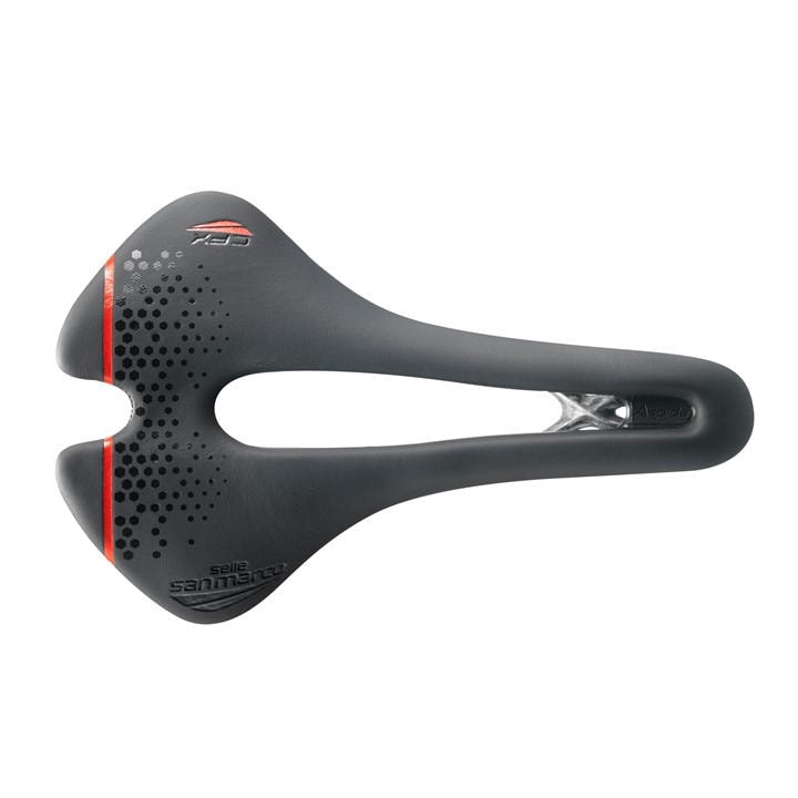 Selle San Marco Men's Black Aspide Short Carbon Fx Saddle in Size WIDE (L3), Sports Direct