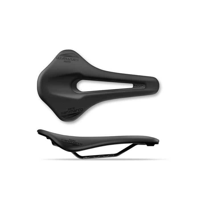 Selle San Marco  Black Shortfit 2.0 Sport Saddle in Size NARROW (S3, Sports Direct