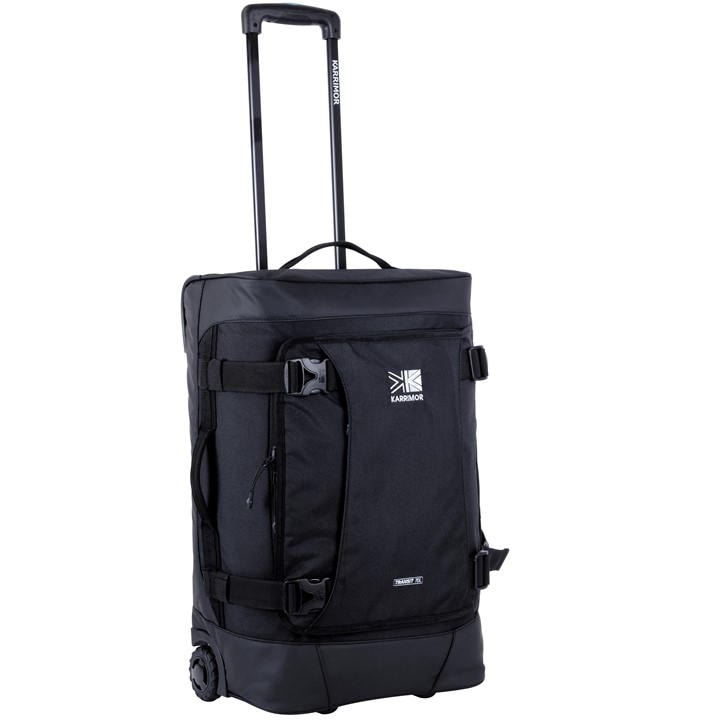 Karrimor  Black Transit Wheel Suitcase, Sports Direct