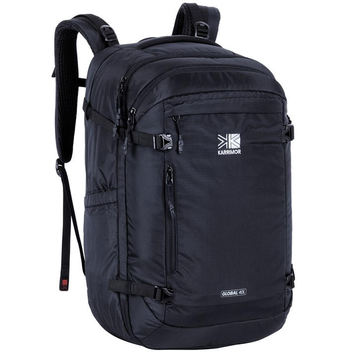 Karrimor  Black Global 40L Travel Backpack, Sports Direct
