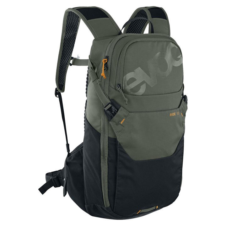 Evoc  Green Ride Hydration Backpack 12L + 2L Bladder, Sports Direct