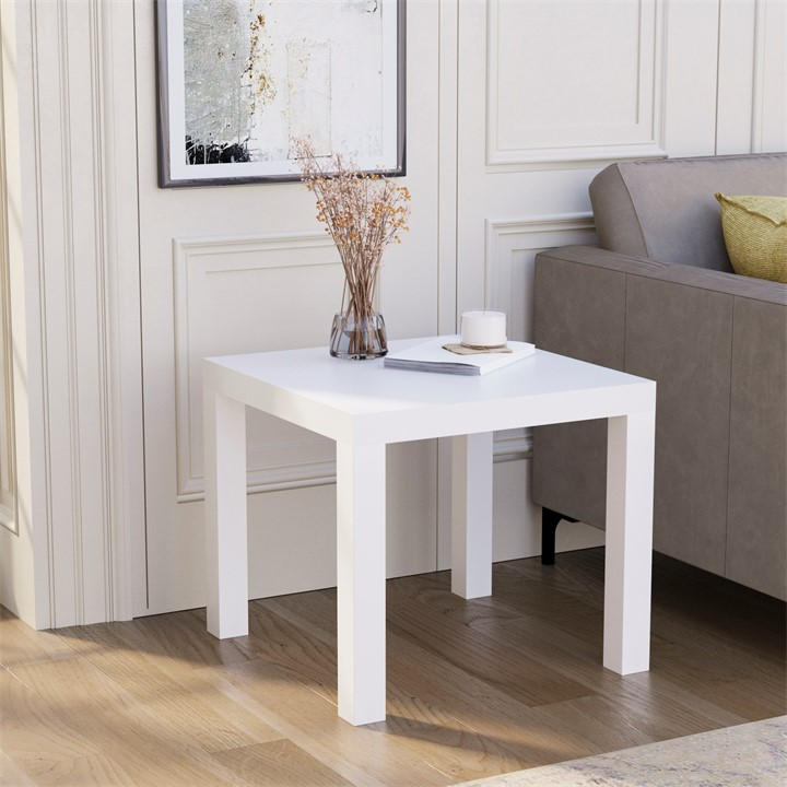 Lassic  White Vida Designs Beeston Side Table, Sports Direct