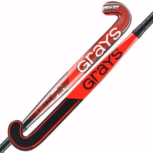 Grays Hockey - Dynabow Plus 7 Carbon Fibre Low Bow Outdoor Hockey Stick
