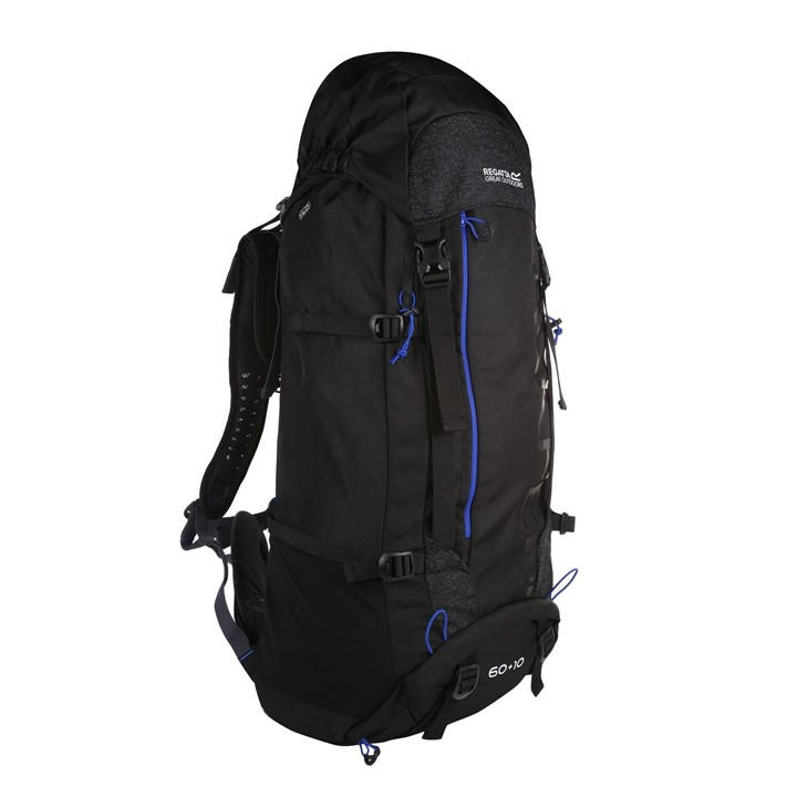 Regatta Unisex Black Fell Iii 60+10L Rucksack Single