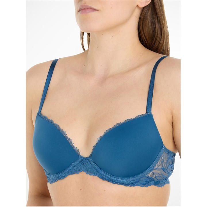 Calvin Klein Women's Blue Lift Demi Bra - 32Dd