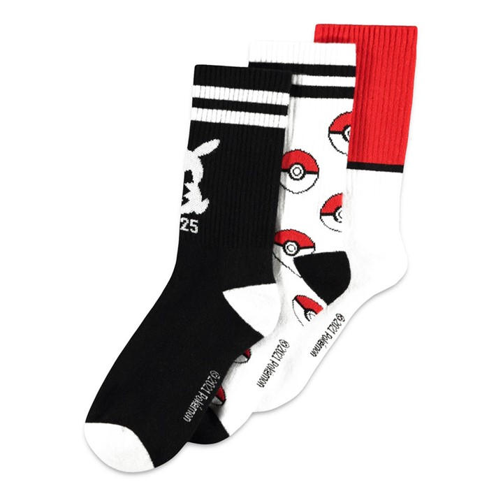 Pokemon   Iconic Logos Sport Socks, Sports Direct