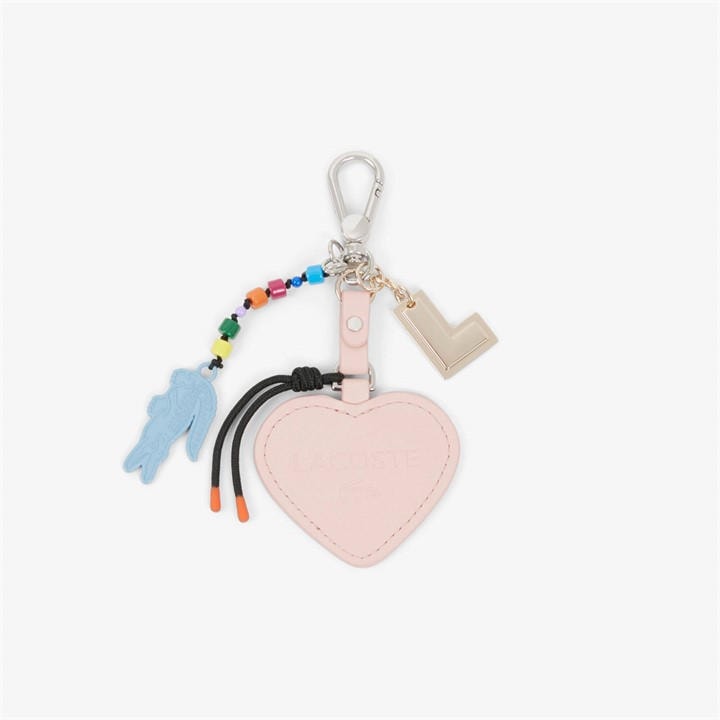 Lacoste Women's Pink Keyrings, Sports Direct
