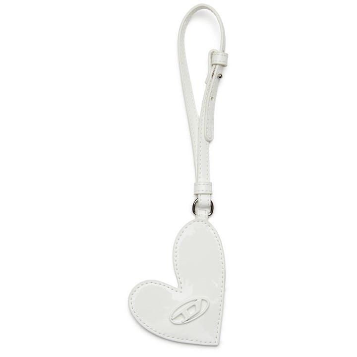 Diesel Women's White Play Mirror Keyring, Sports Direct