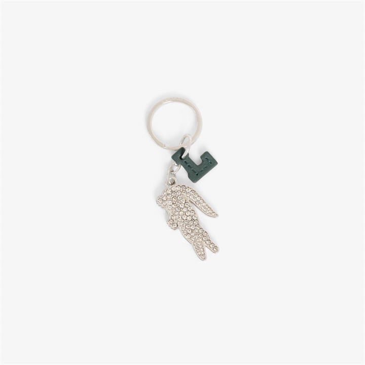 Lacoste Women's Silver Keyrings, Sports Direct