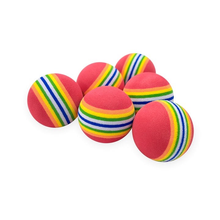 Slazenger   Colored Practice Foam Balls Pack Of 6, Sports Direct